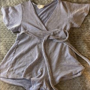 Striped Romper